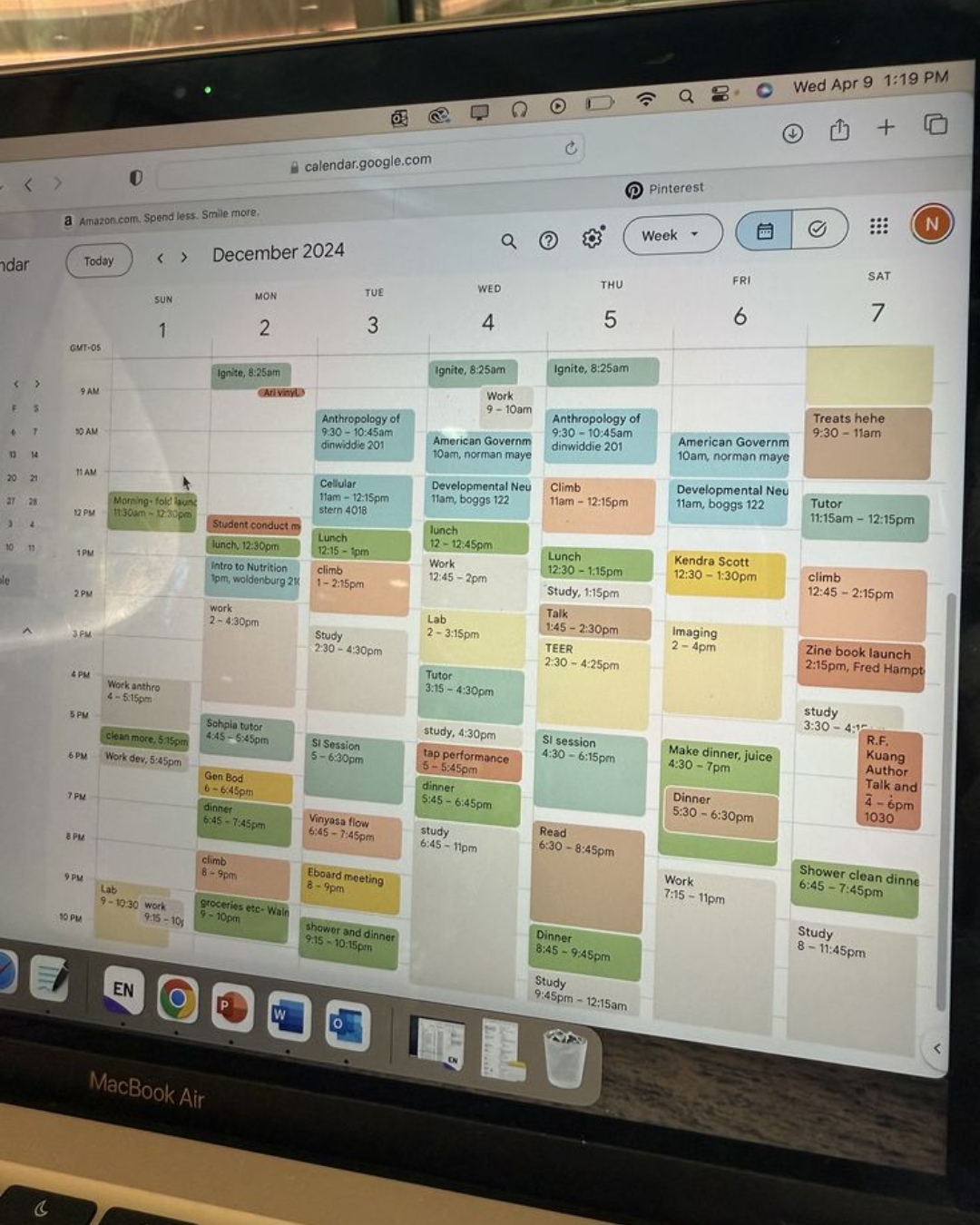 Structurer sa journée grâce des blocs de temps pour mieux gérer son énergie avec Google Calendar